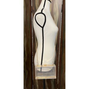 NWT WJCD Clear Acrylic/Lucite crossbody/clutch